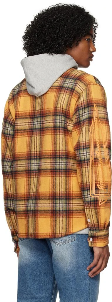 Billionaire Boys Club Orange Check Shirt 3