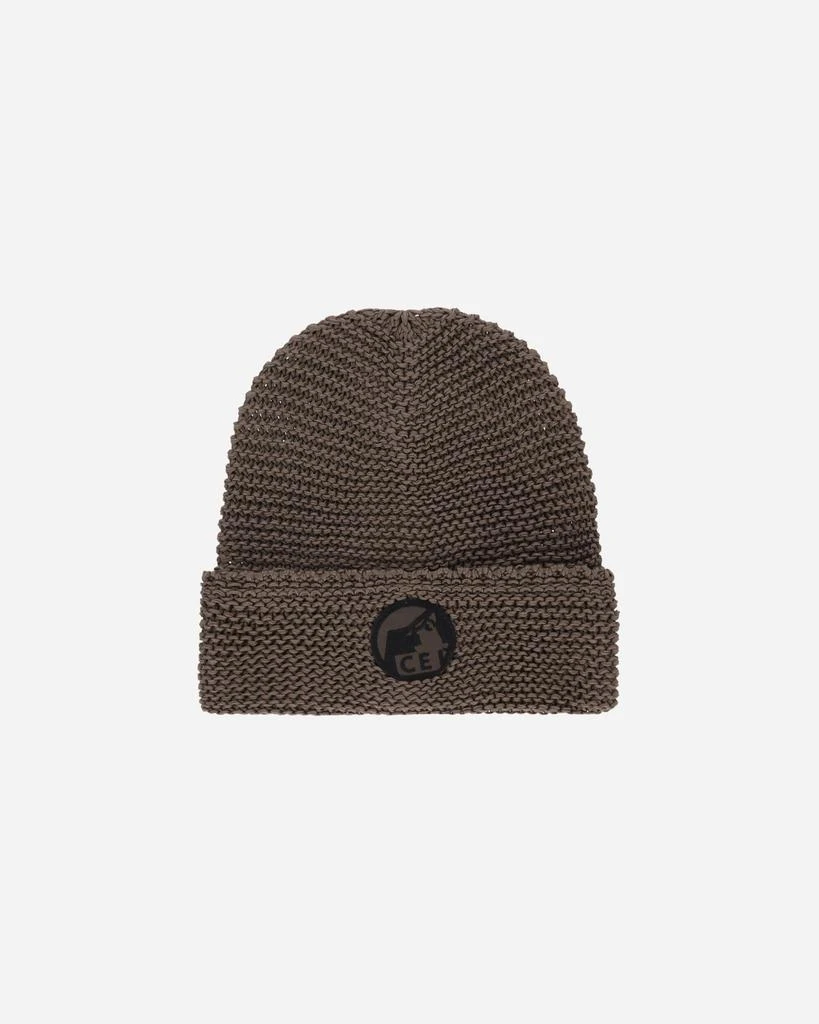 Cav Empt Pre Cog Cotton Knit Cap Khaki 2
