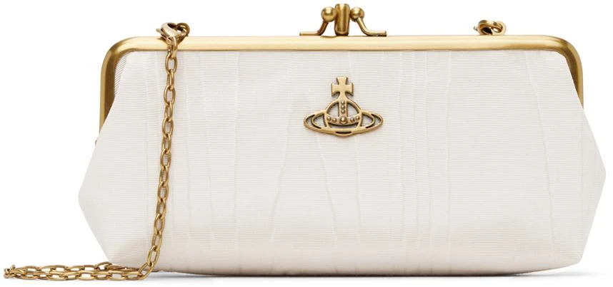 Vivienne Westwood Off-White DB Frame Chain Bag 1