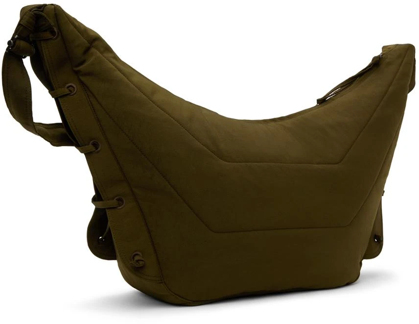 Lemaire SSENSE Exclusive Khaki Large Soft Game Bag 3