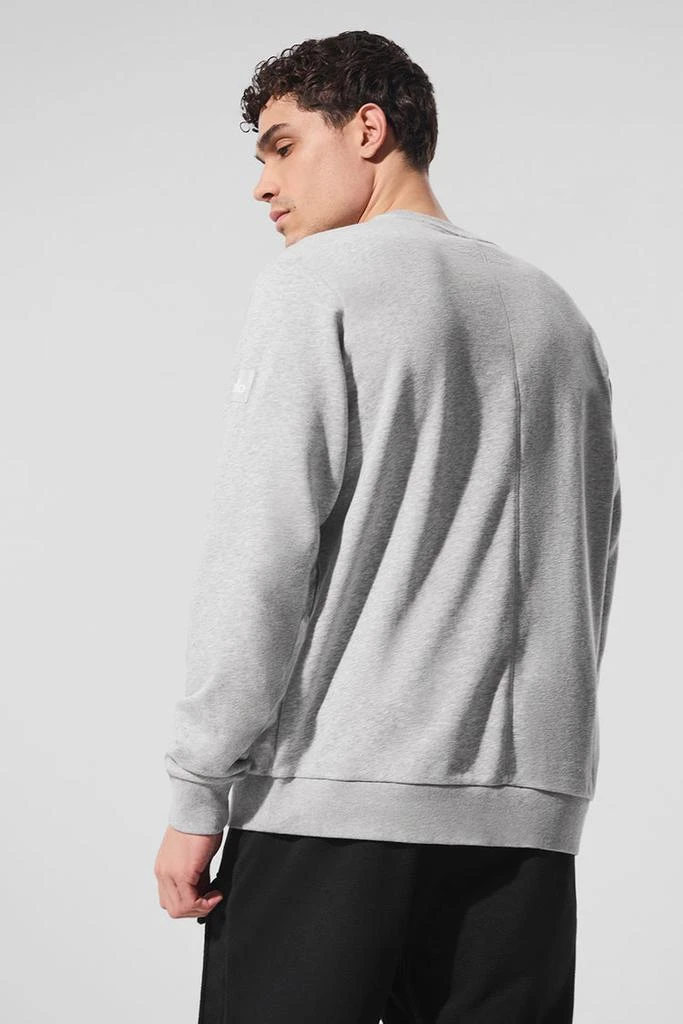 Alo Qualifier Crewneck - Athletic Heather Grey 3