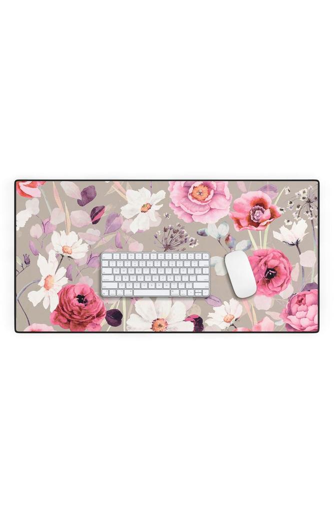 DENY Designs Marta Barragan Camarasa Pink Desk Mat
