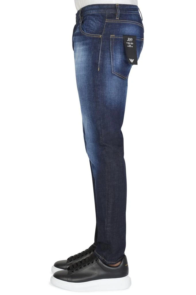 Emporio Armani J09 Fit Distressed Jeans 4