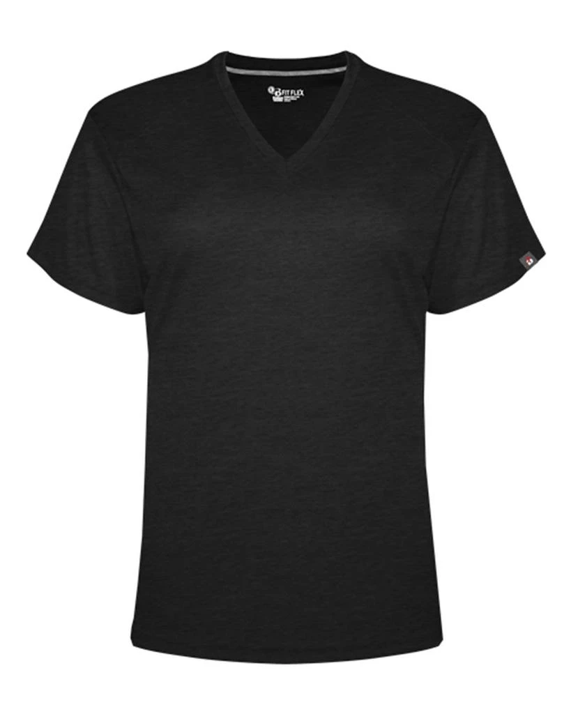 Badger FitFlex Women's Performance V-Neck T-Shirt 8