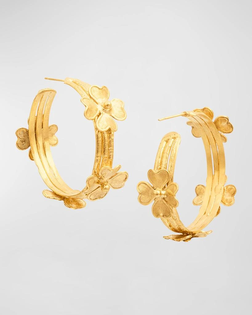 Sylvia Toledano Lucky Liz Hoop Earrings 3