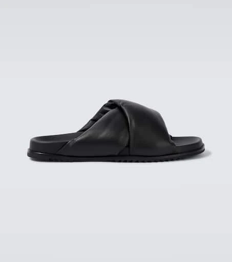 Rick Owens Donut Granola leather sandals 1