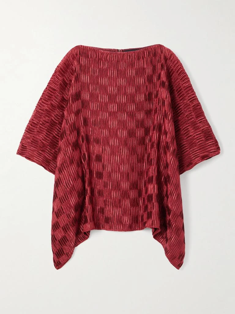 Dima Ayad 细褶缎布女衫