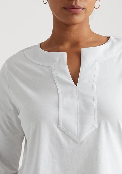 Ralph Lauren Ralph Lauren Plus Size Cotton Tunic 3