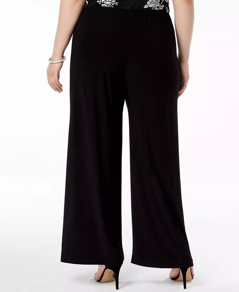 Alex Evenings Plus Size Wide-Leg Pants