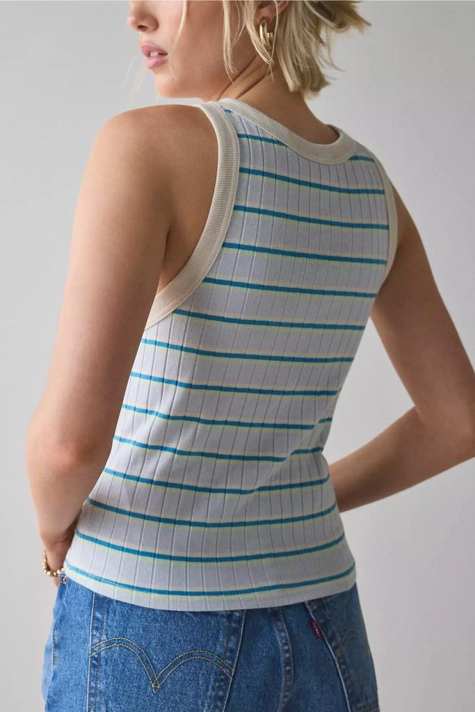 BDG BDG Charli Striped Ribbed Knit Cropped Tank Top 3