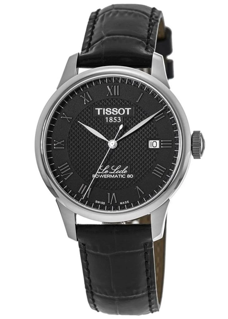Tissot Le Locle Powermatic 80 Automatic Black Dial Men's Watch T006.407.16.053.00 1