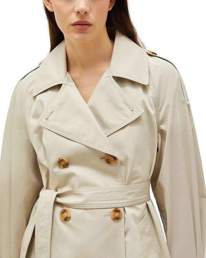 Marella 1 Remote Cropped Trench Coat 2