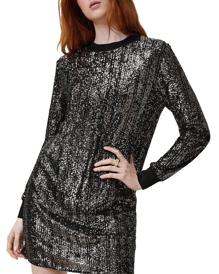 ALL SAINTS Solstice Sequined Mini Dress 4
