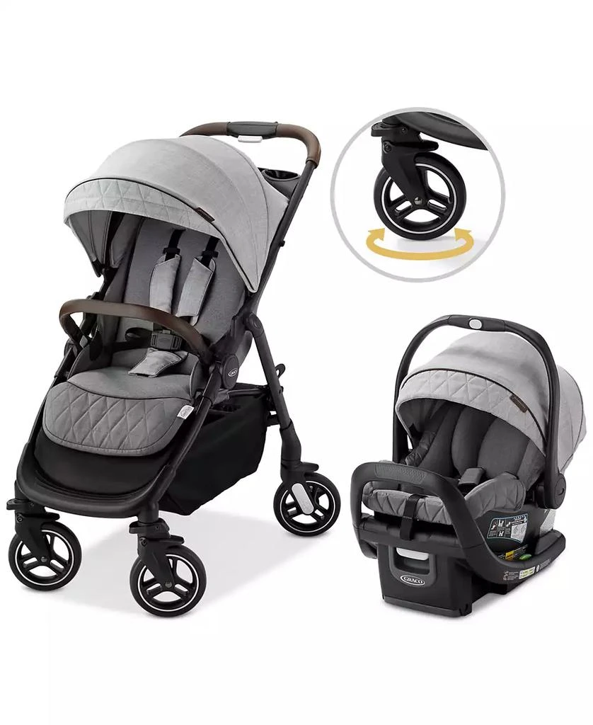 Graco Premier Merge Travel System with SnugRide SnugFit LX Infant Car Seat 1