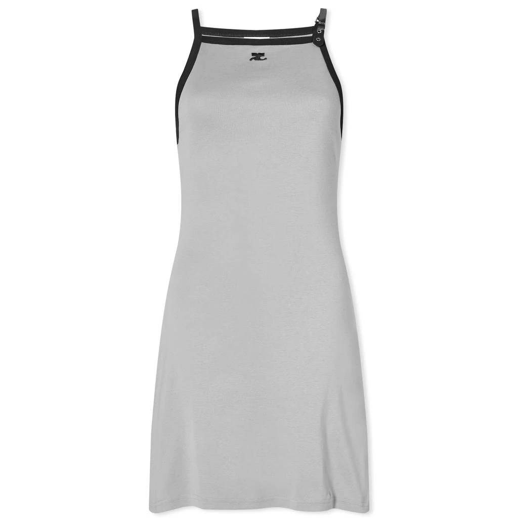 Courrèges Courrèges Buckle Contrast Dress 1