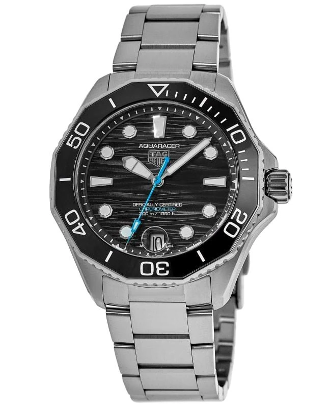 TAG Heuer Tag Heuer Aquaracer Professional 300 Date Automatic Black Dial Steel Men's Watch WBP5110.BA0013 1