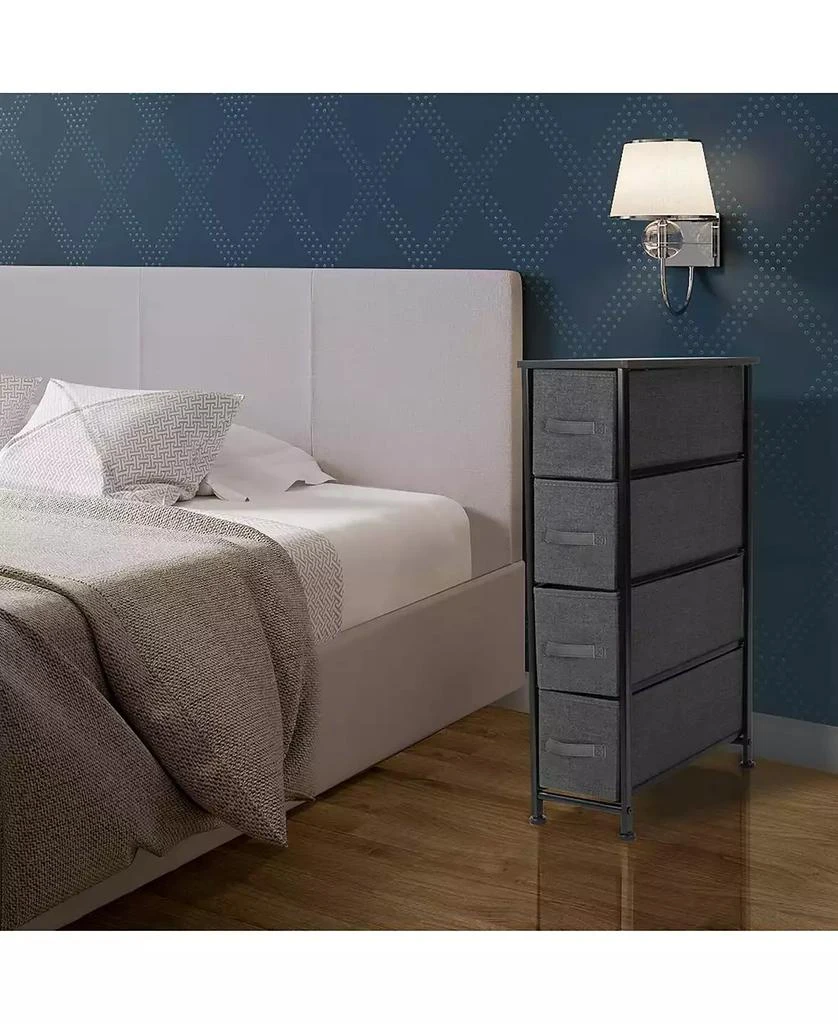 Sorbus Narrow 4 Drawers Dresser 2