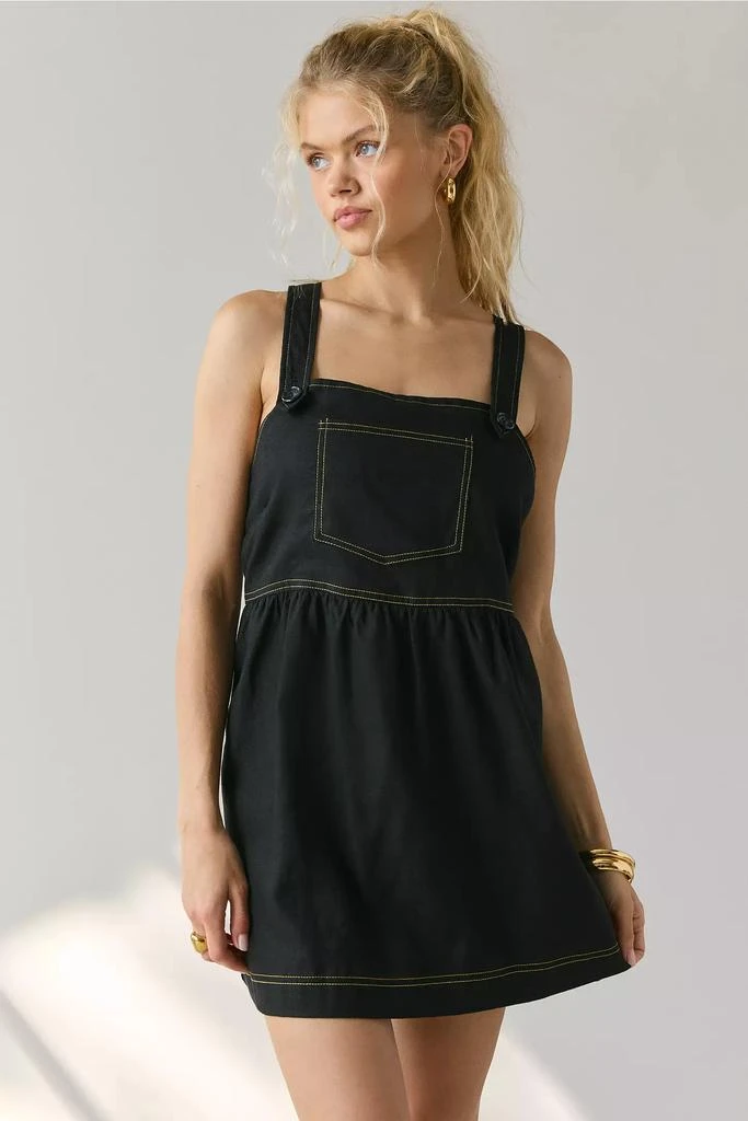 Urban Renewal ReMADE By UO Made In LA EcoVero™ Linen Shortall Dress 1