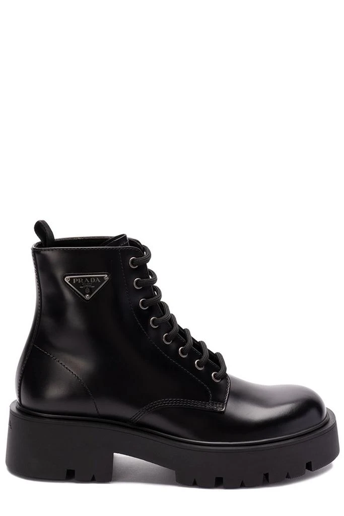 Prada Prada Lace-Up Platform Boots 1