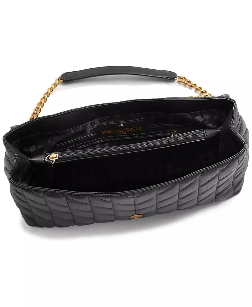 Karl Lagerfeld Paris Lafayette Large Shoulder Bag 3