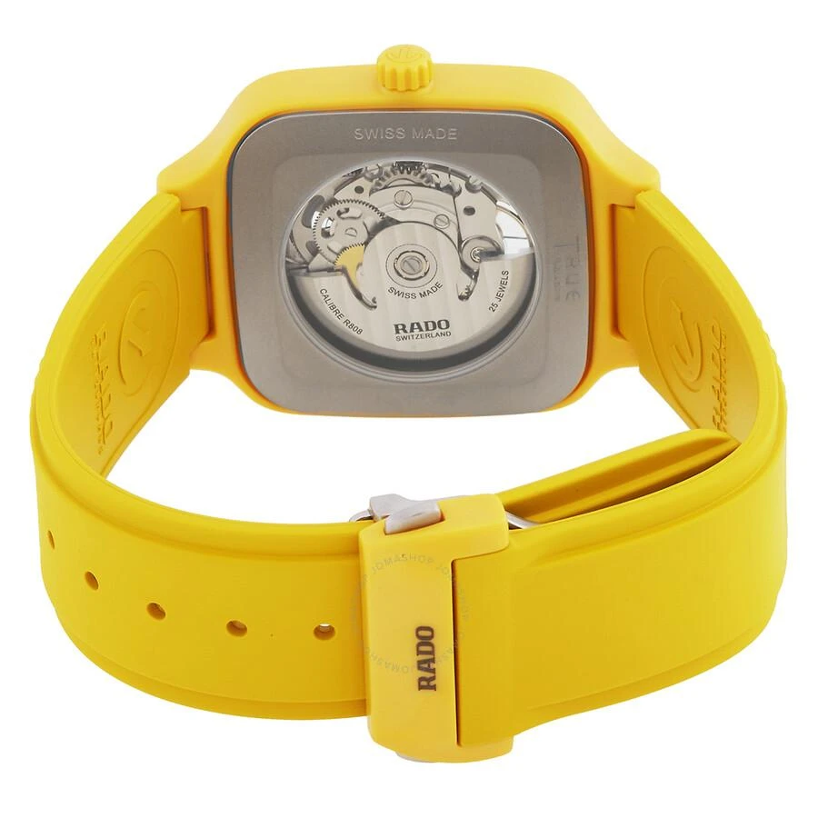 Rado True Square Automatic Silver Dial Unisex Watch R27177255 3