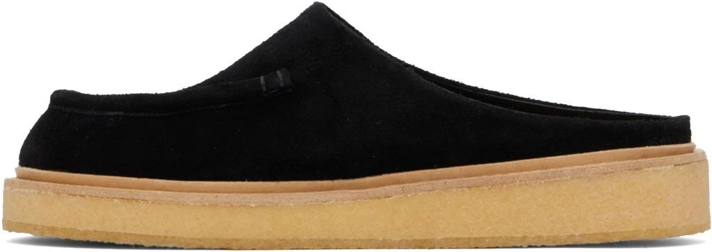 Marni Black Suede Slippers 3