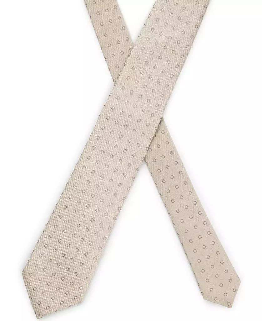 Hugo Boss Men's Silk Jacquard Italian-Made Tie 2