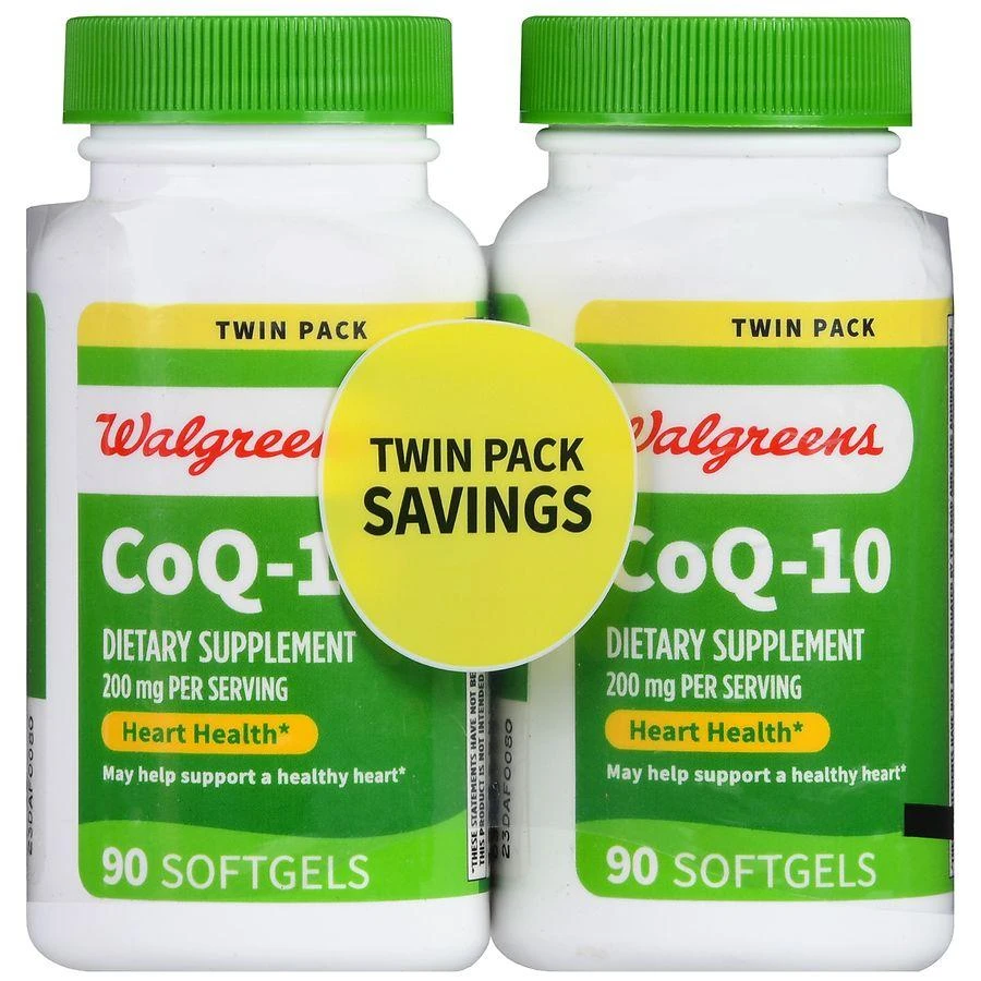 Walgreens CoQ-10 200 mg Softgels (90 days) 2