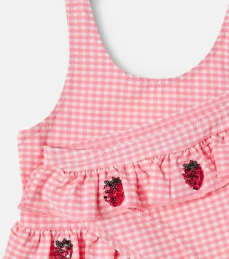 Konges Sløjd Etta gingham seersucker bikini 3