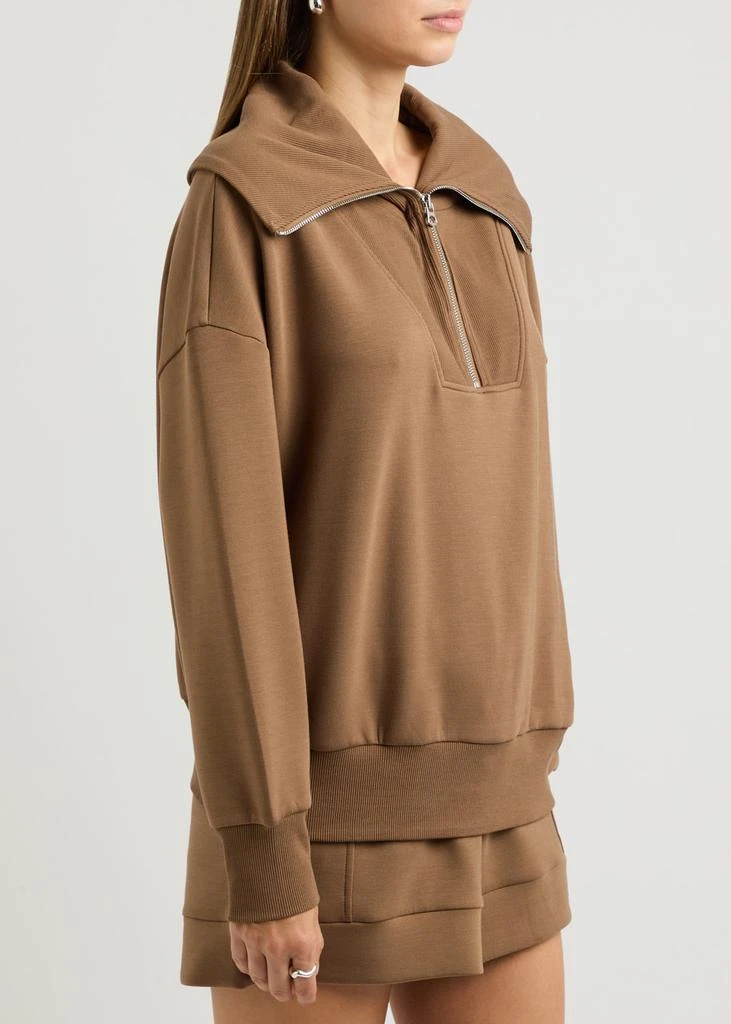 Varley Catherine half-zip stretch-jersey sweatshirt 2