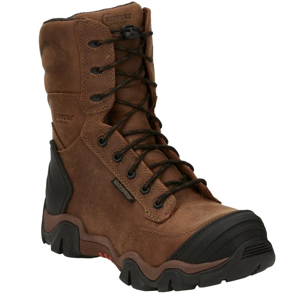 Chippewa Cross Terrain 8 inch Waterproof Composite Toe Work Boots 2