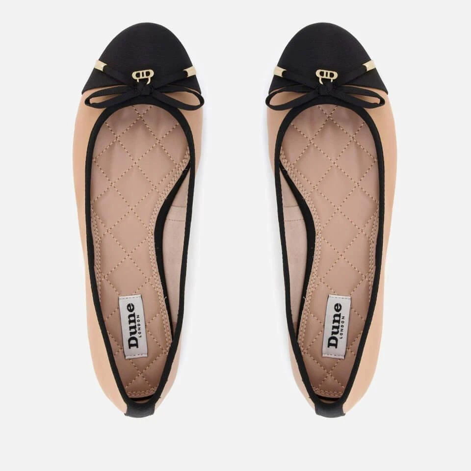 Dune DUNE LONDON WOMEN'S HARTLYN LEATHER BALLET FLATS 4