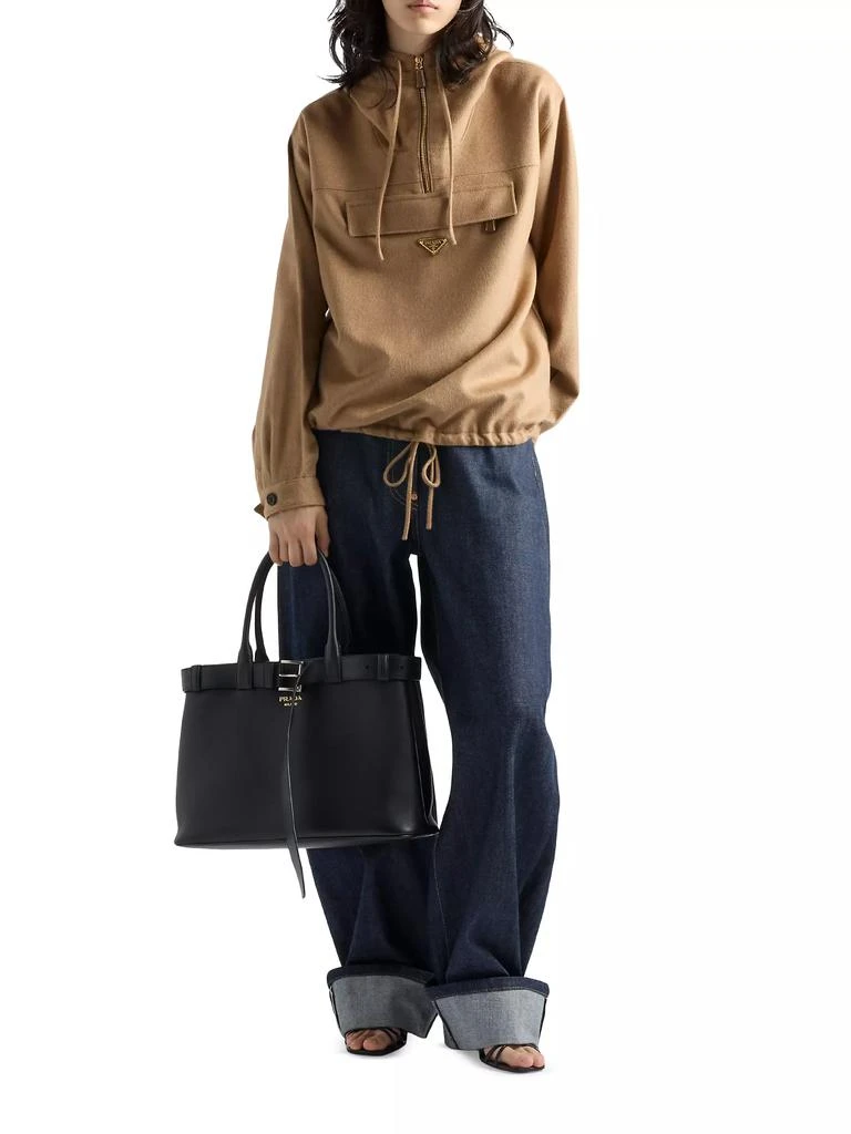 Prada Camel-Hair Anorak 6