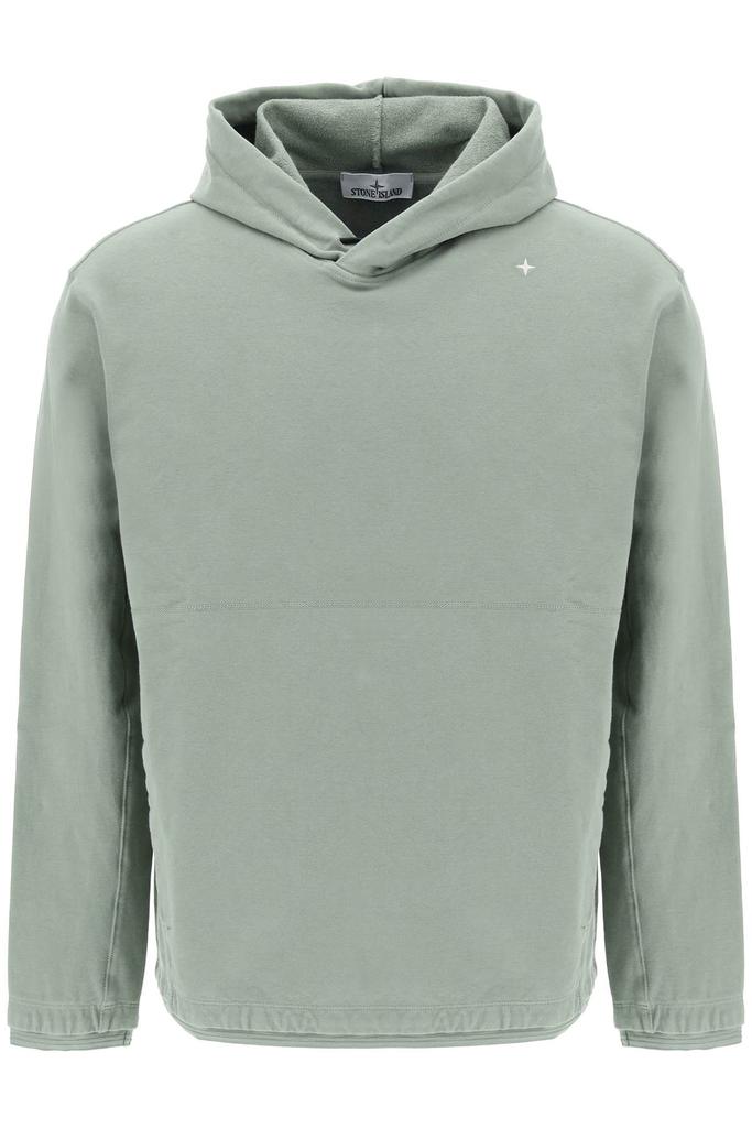 STONE ISLAND stellina stretch cotton hoodie