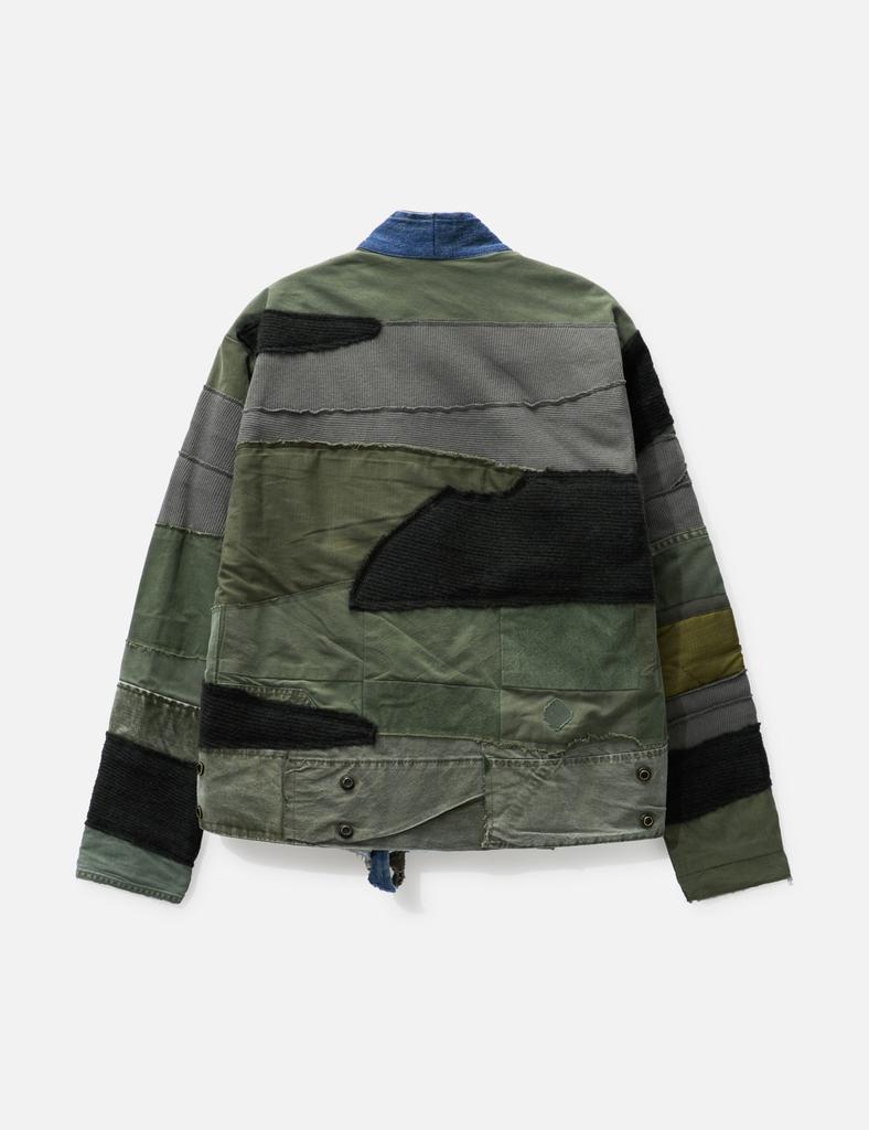 Greg Lauren Mixed Army Cropped GL1