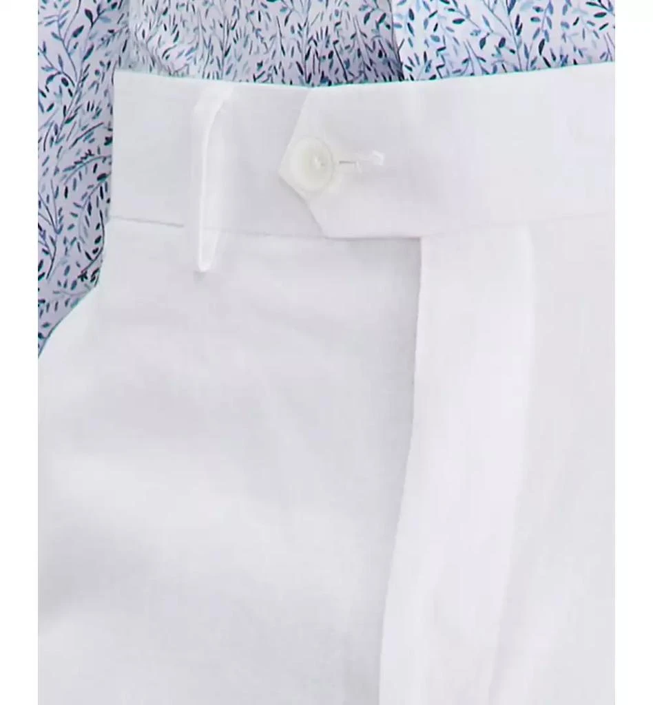 Bar III Men's Slim-Fit White 100% Linen Suit Pants, Created for Macy's 4