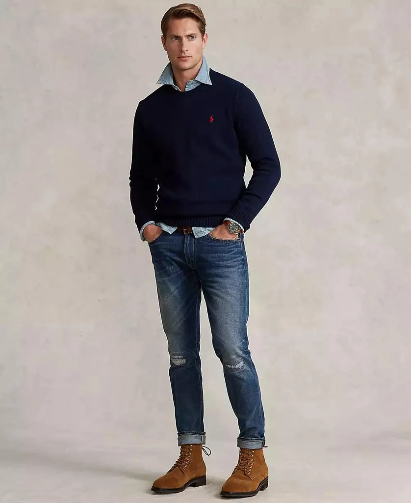 Ralph Lauren Men's Cotton Crewneck Sweater 5