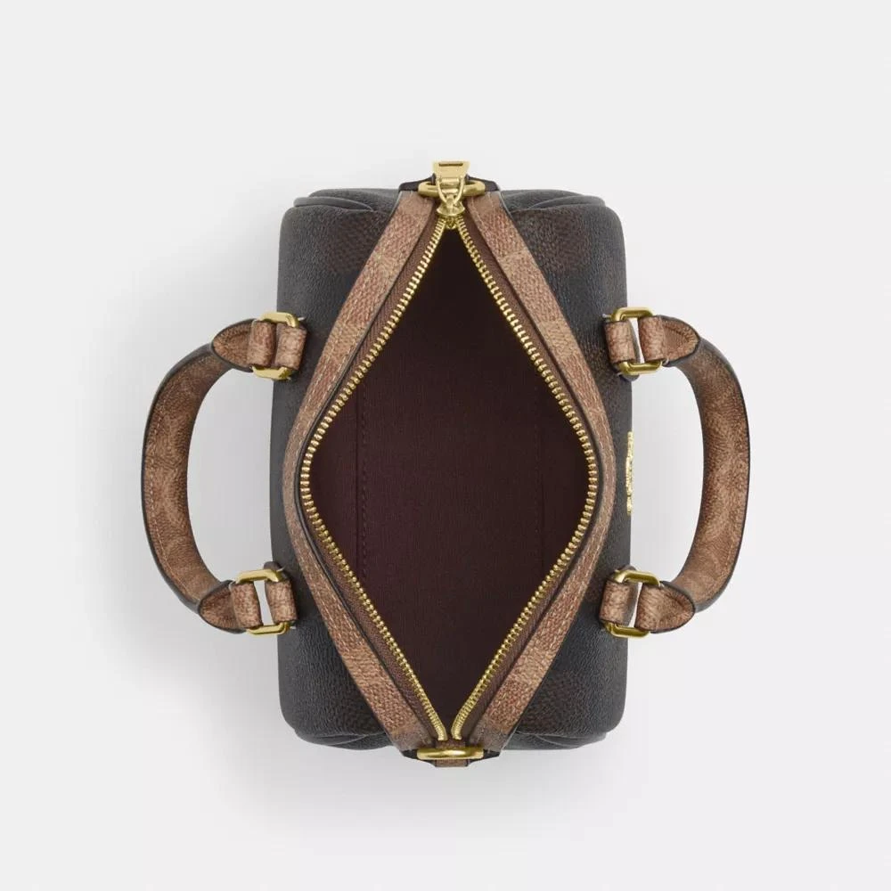 Coach Mini Rowan Crossbody Bag In Blocked Signature Canvas 5