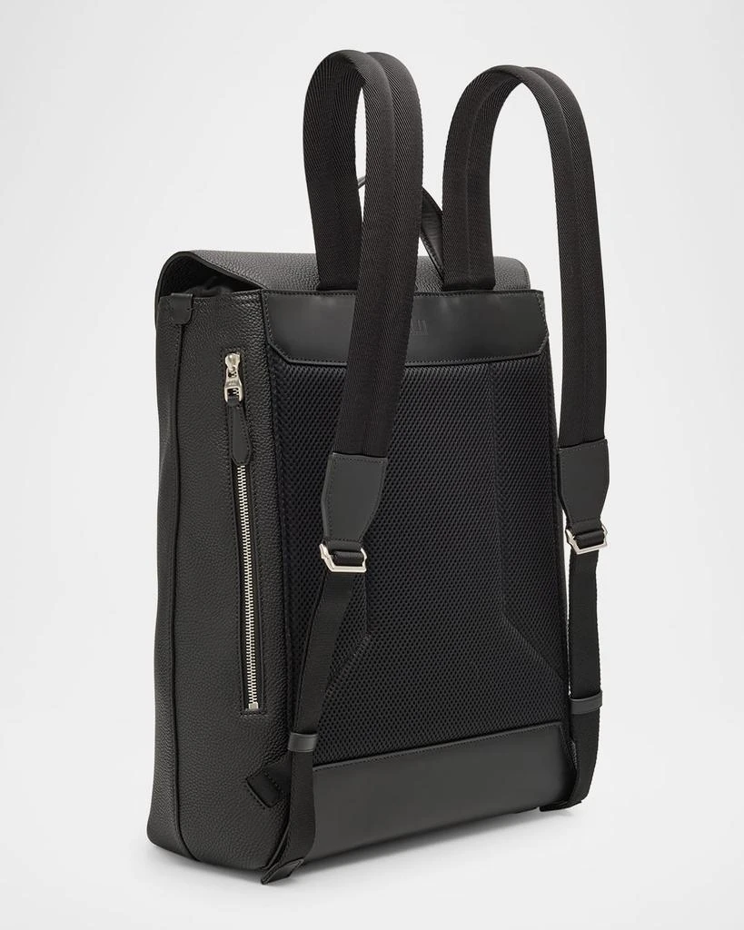 Dunhill Men's 1893 Harness Flap Leather Backpack 3