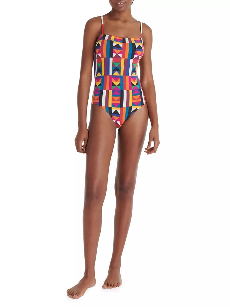 ERES Geometric One-Piece Swimsuit 2