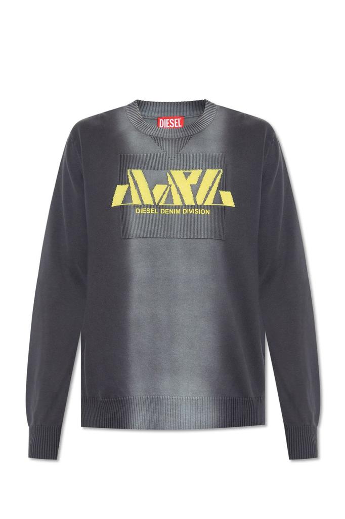 Diesel Diesel K Larence B Crewneck Knit Jumper - Sweaters Diesel Diesel K Larence B Crewneck Knit Jumper - Sweaters