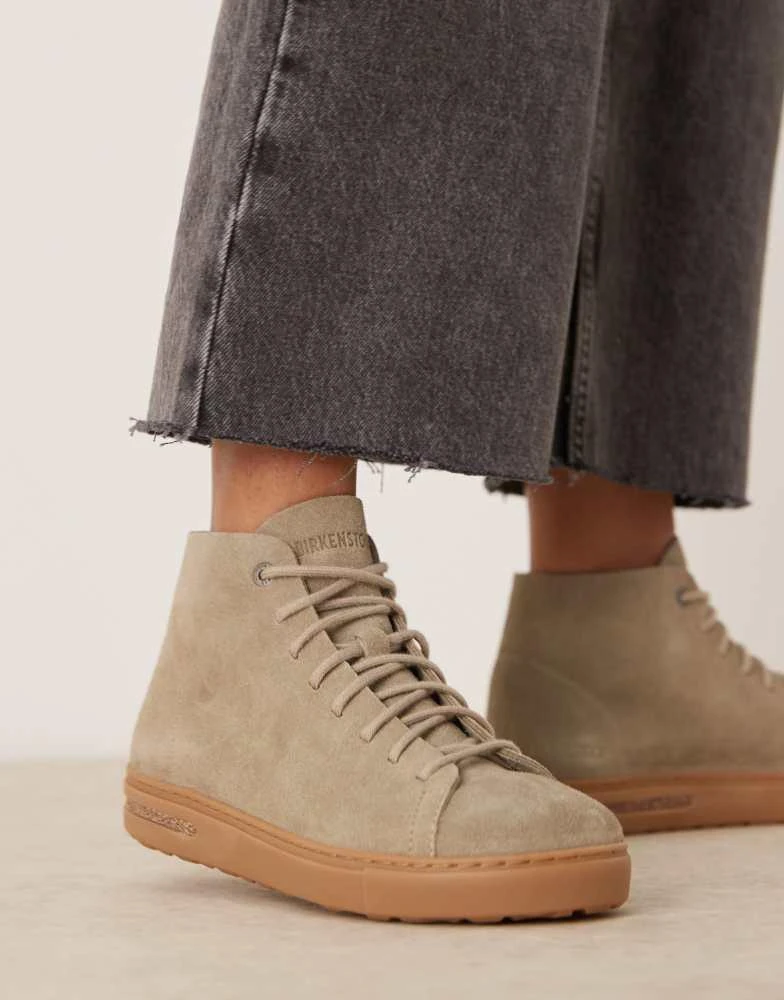 Birkenstock Birkenstock Unisex Bend mid trainers in taupe 3
