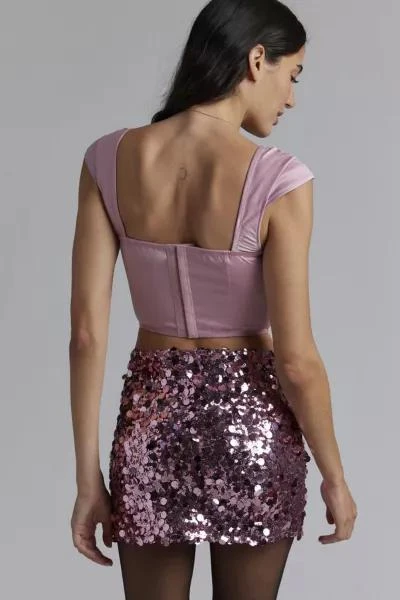 Out From Under Out From Under Out Of Time Satin Corset Top 4