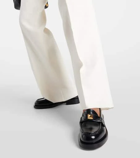 Valentino Roman Stud leather loafers 4