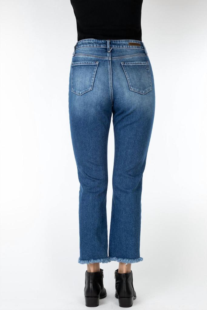 Articles of Society Cropped Straight Leg Jeans
