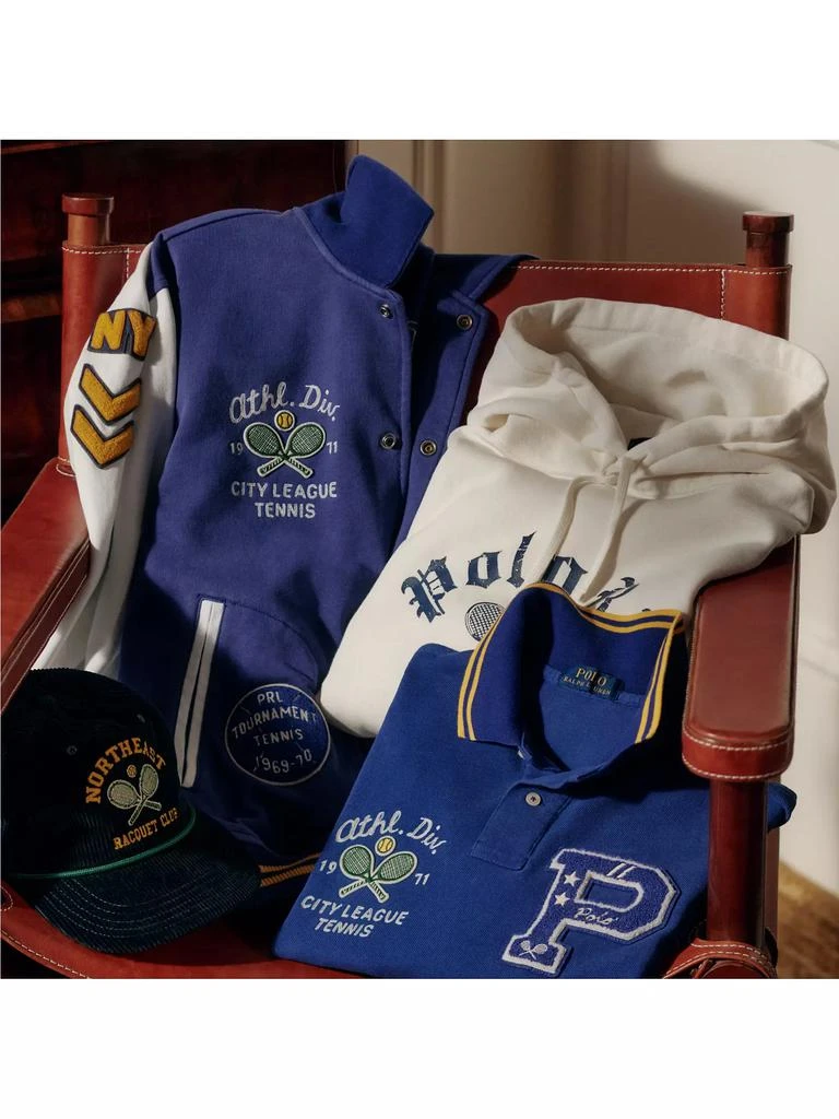 Ralph Lauren Vintage-Fit Fleece Graphic Hoodie 6