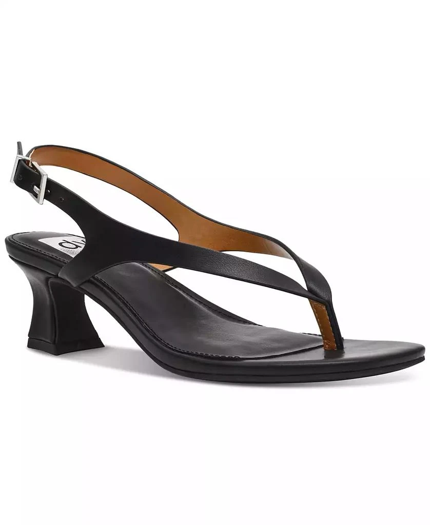 DV Dolce Vita Women's Birdie Ankle-Strap Thong Heeled Dress Sandals 1