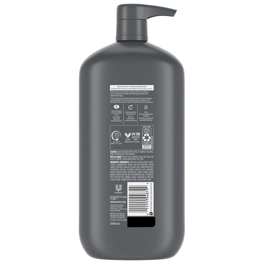 Dove Body and Face Wash, Exfoliating Deep Clean