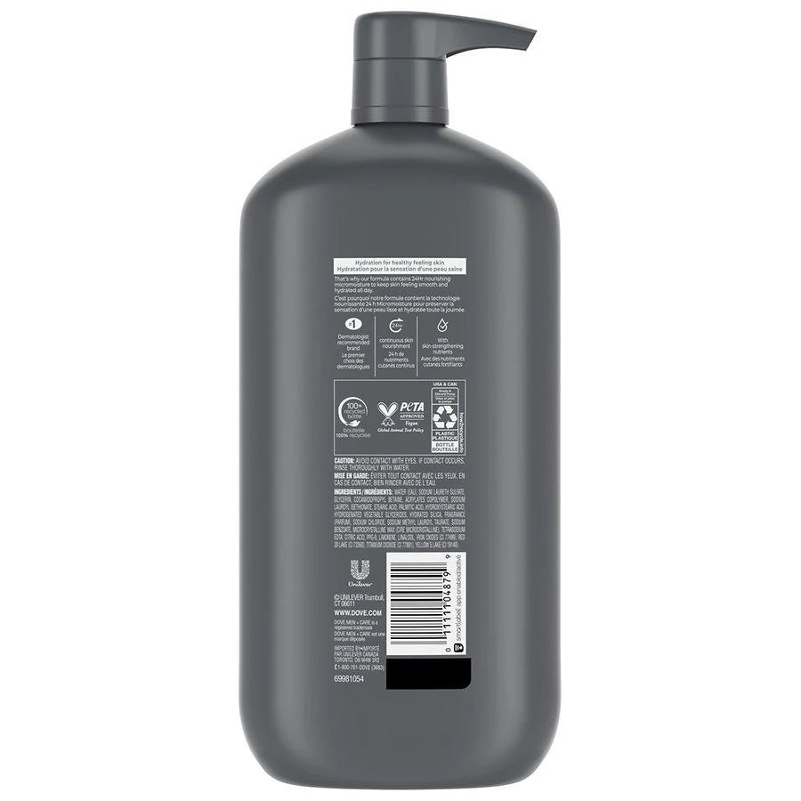 Dove Body and Face Wash, Exfoliating Deep Clean 2