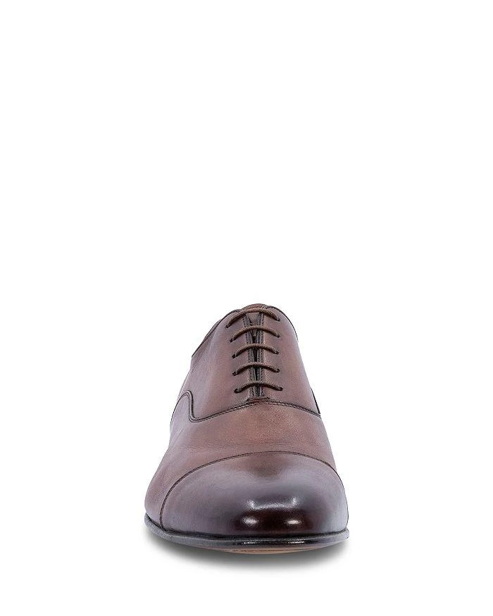 Santoni Men's Darian Cap Toe Dress Shoes 5